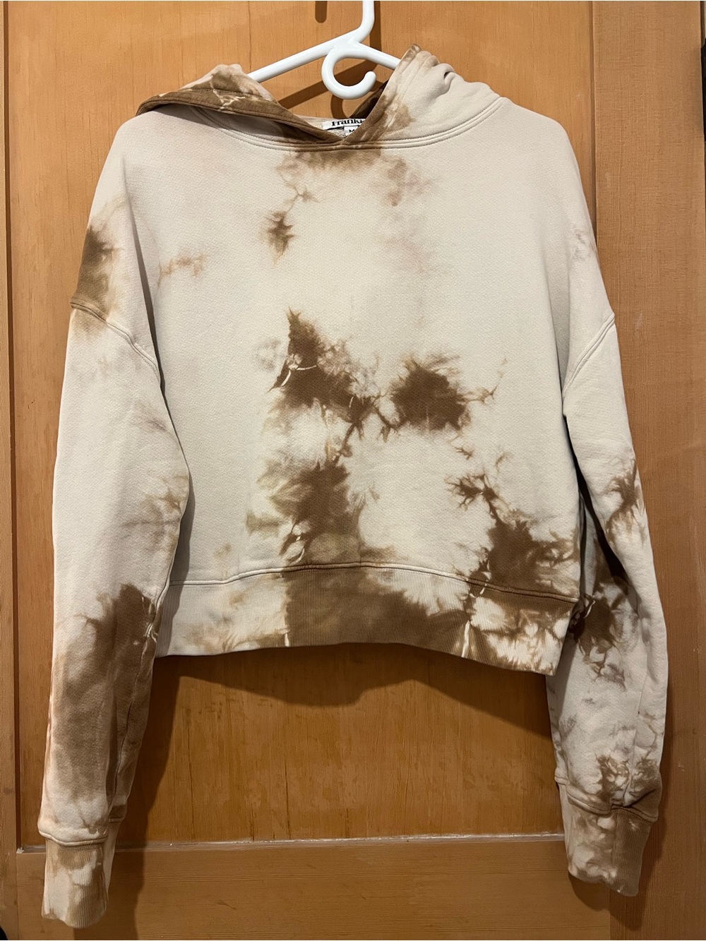 Frankie’s Bikini Made in USA Tye Dye Crop Hoodie